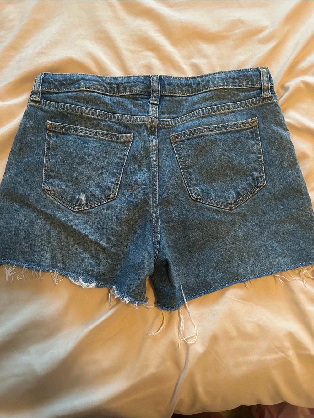 Girls target Blue Denim Star shorts